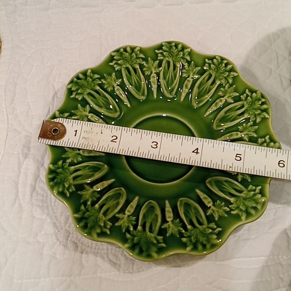 Bordallo Pinheiro Green Bunny Rabbit Teacup And Saucer - Picture 4 of 12